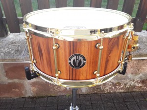 Tigerwood Staveshell 14"/6,5"